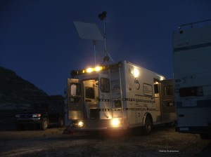 Location night shoot